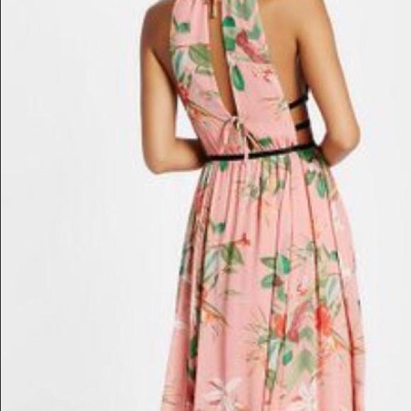 Express Floral Maxi Dress - Picture 2 of 4